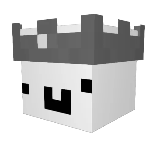drumstlckz Minecraft avatar head, 3D render
