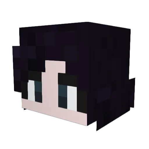 drwwwww Minecraft avatar head, 3D render