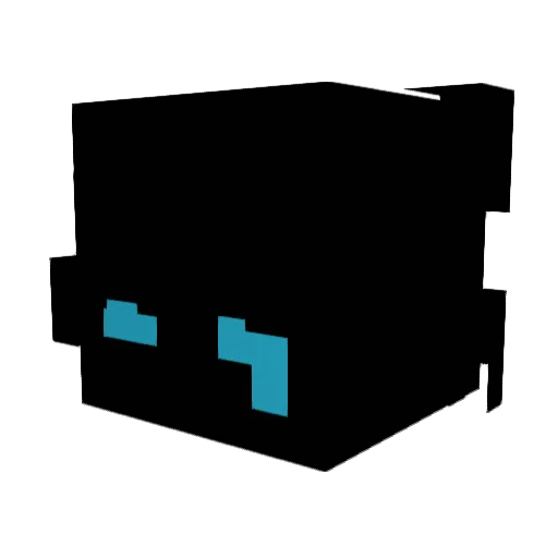 drxall Minecraft avatar head, 3D render
