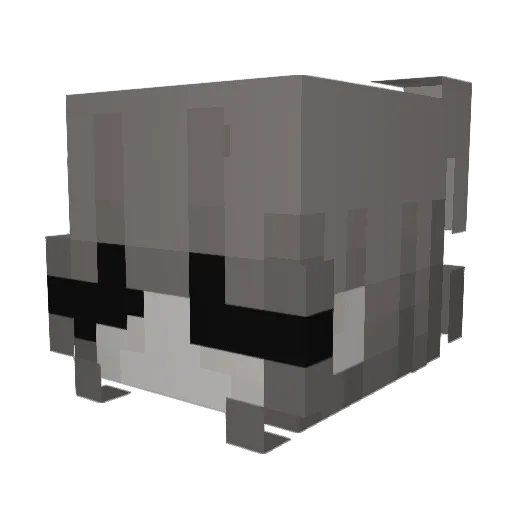 dryhandski Minecraft avatar head, 3D render