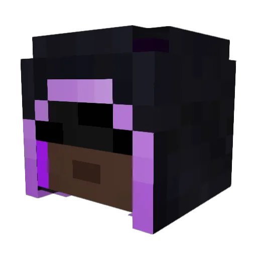 drykoo_ Minecraft avatar head, 3D render