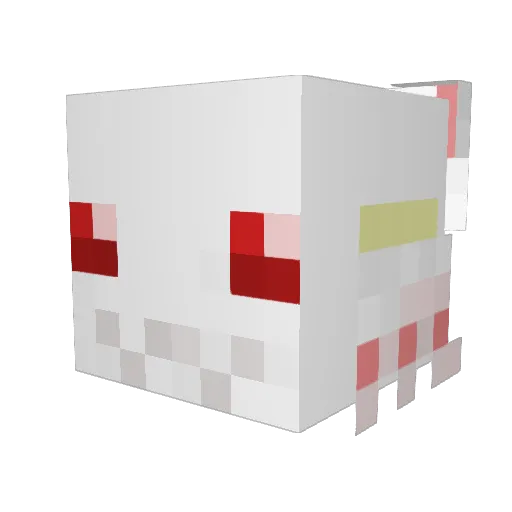 dryob Minecraft avatar head, 3D render