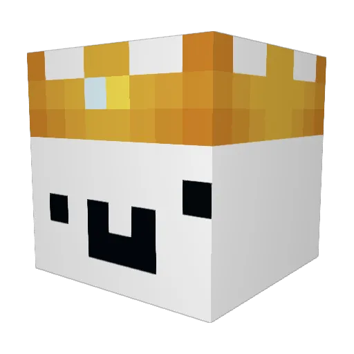 drzemka8 Minecraft avatar head, 3D render