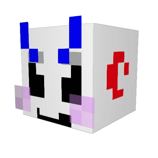 drzzle123 Minecraft avatar head, 3D render