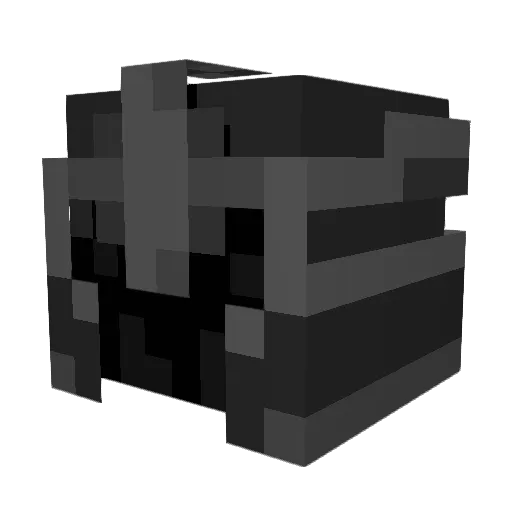 ds2protagonist Minecraft avatar head, 3D render