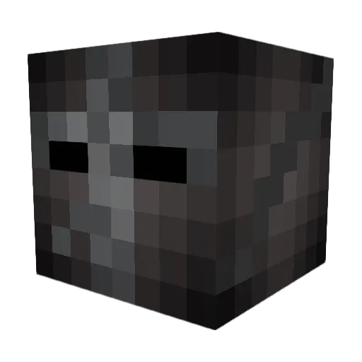 ds600 Minecraft avatar head, 3D render