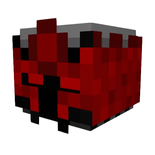 dsat Minecraft avatar head, 3D render
