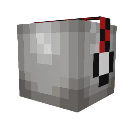 dscampbell Minecraft avatar head, 3D render