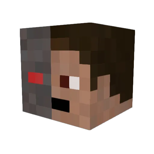 dsdude2000 Minecraft avatar head, 3D render