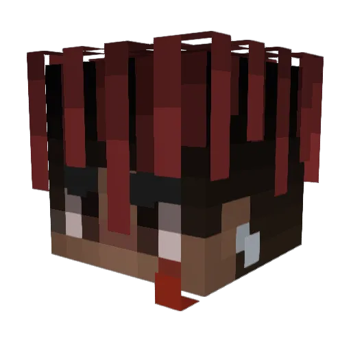 dsk1210 Minecraft avatar head, 3D render
