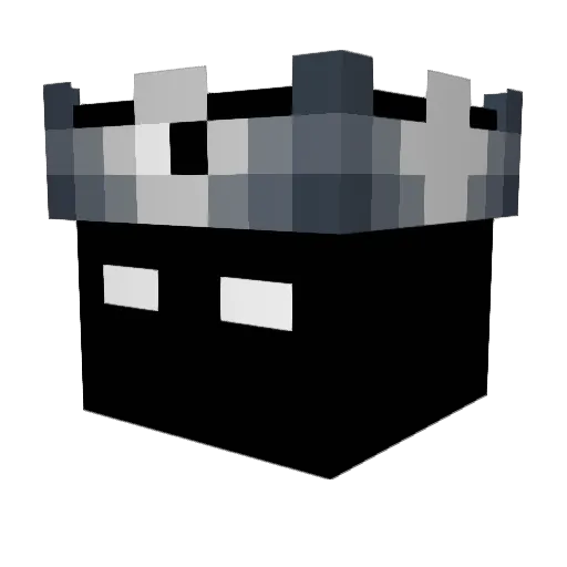 dsonduck Minecraft avatar head, 3D render