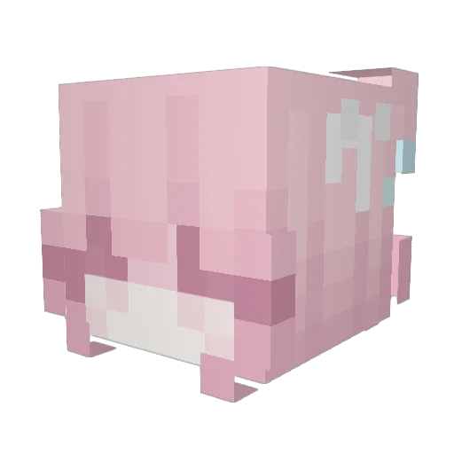 dstinyy Minecraft avatar head, 3D render