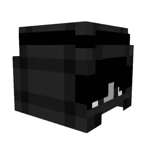dsxzz Minecraft avatar head, 3D render