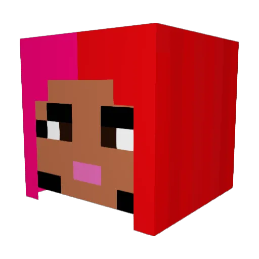 dtrigg00 Minecraft avatar head, 3D render