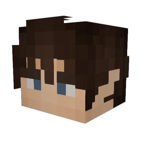 duKe_82 Minecraft avatar head, 3D render