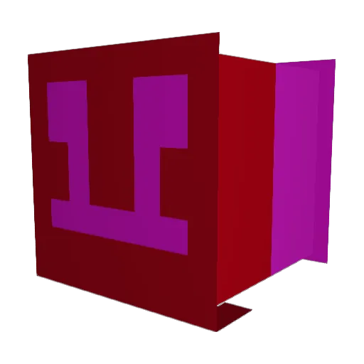 duality806 Minecraft avatar head, 3D render