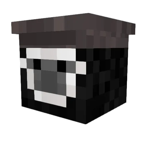 dubiousgibbon Minecraft avatar head, 3D render