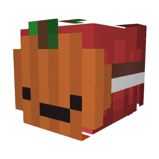 dubip Minecraft avatar head, 3D render