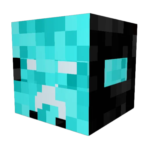 duca935 Minecraft avatar head, 3D render