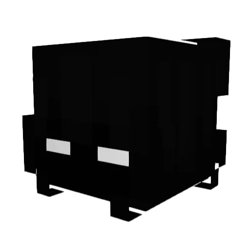 duck9y4 Minecraft avatar head, 3D render