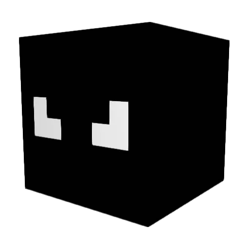 duckawesomee Minecraft avatar head, 3D render