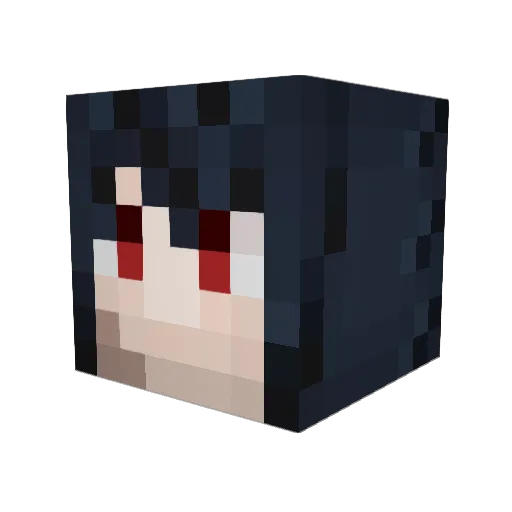 ducxnh_871_ Minecraft avatar head, 3D render