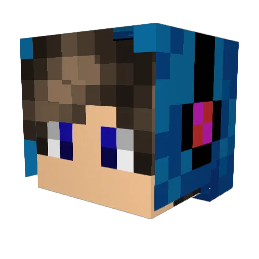 duda210709 Minecraft avatar head, 3D render