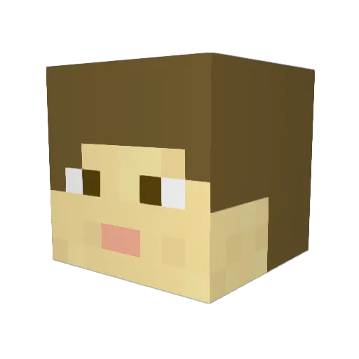 dude_in_a_cape99 Minecraft avatar head, 3D render