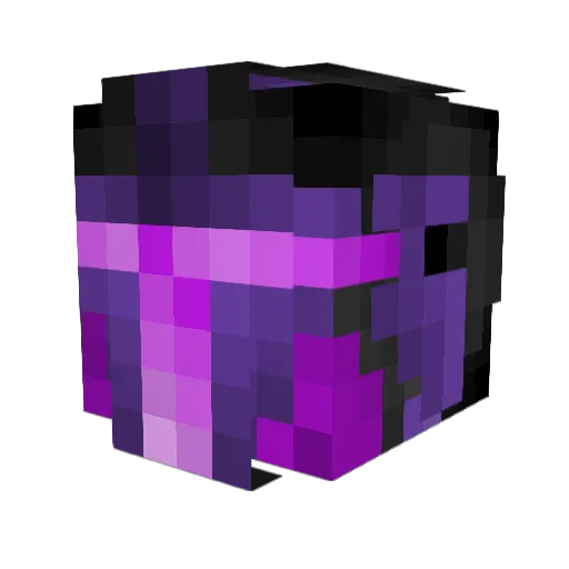 dudette2714 Minecraft avatar head, 3D render