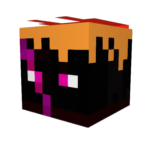 dudey28 Minecraft avatar head, 3D render