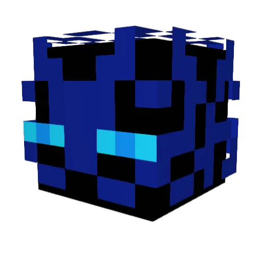 duduboy3 Minecraft avatar head, 3D render