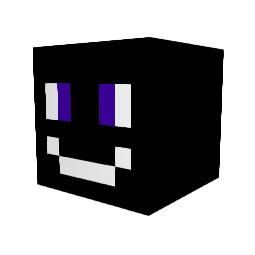 dudulindo Minecraft avatar head, 3D render
