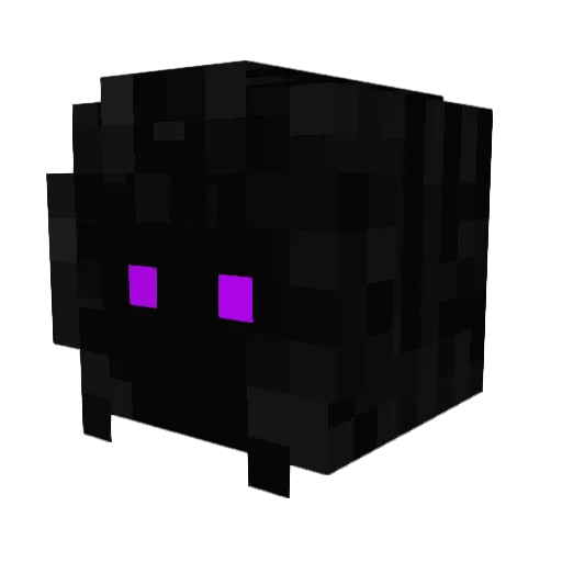 dueberti Minecraft avatar head, 3D render