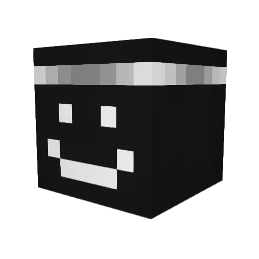 dufalack228 Minecraft avatar head, 3D render
