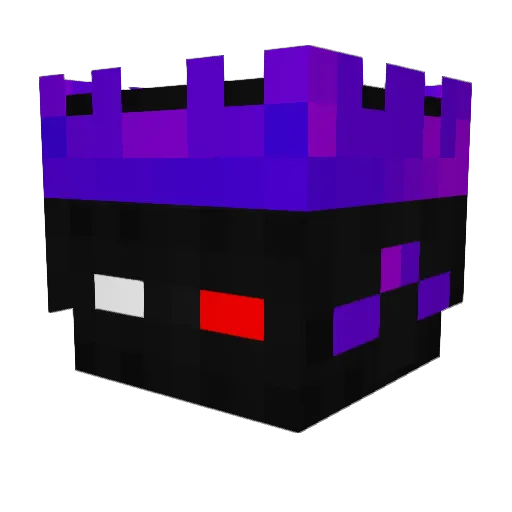 duggio Minecraft avatar head, 3D render