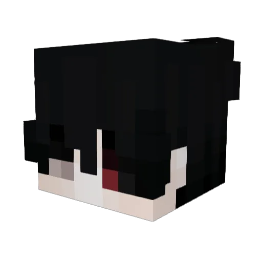 duhagrusha Minecraft avatar head, 3D render
