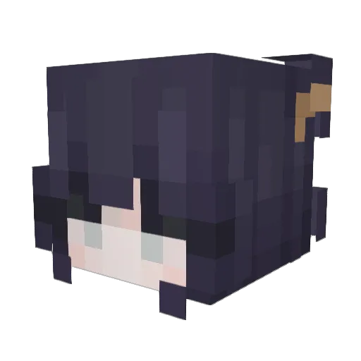 duhitslemony Minecraft avatar head, 3D render