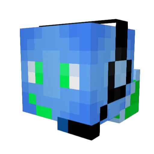 duhsonic_321567 Minecraft avatar head, 3D render