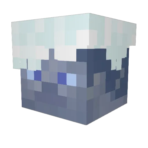 duilds Minecraft avatar head, 3D render