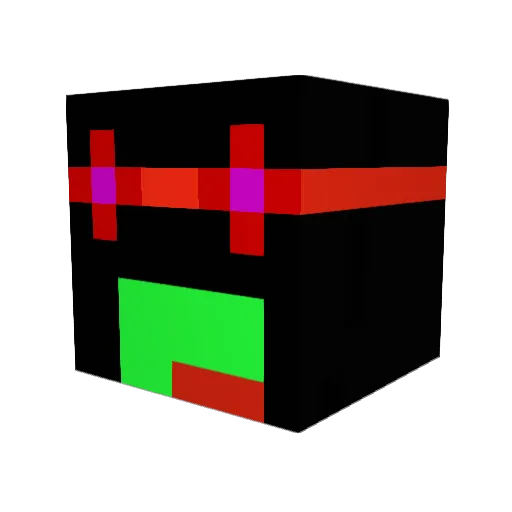 duker261 Minecraft avatar head, 3D render