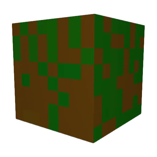 dukutree Minecraft avatar head, 3D render