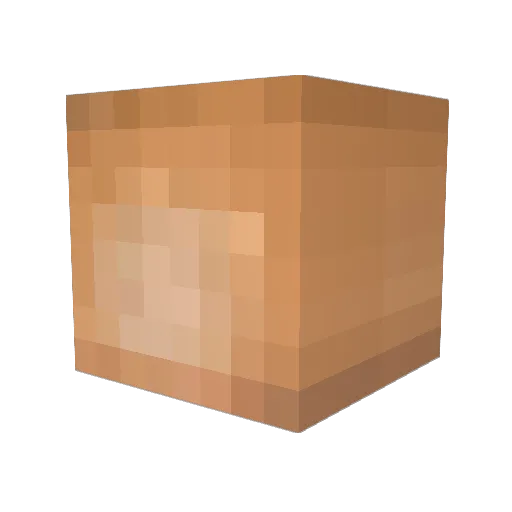 dumb_boii Minecraft avatar head, 3D render