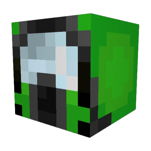 dumbleflap Minecraft avatar head, 3D render