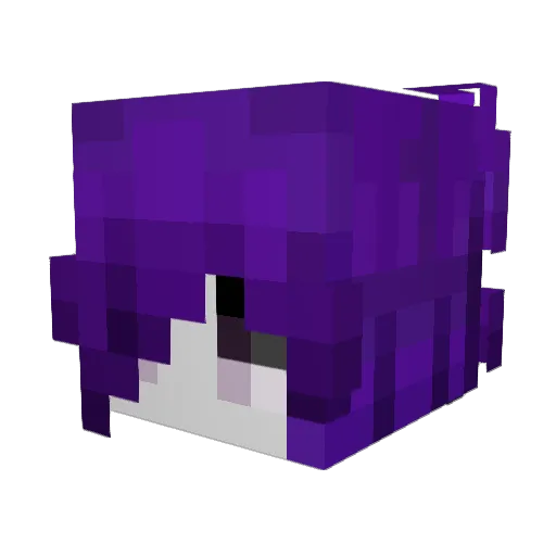 dumby_dumpy Minecraft avatar head, 3D render