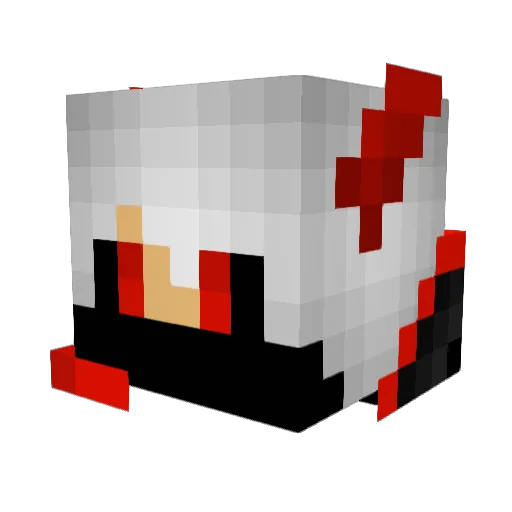 dump29933 Minecraft avatar head, 3D render