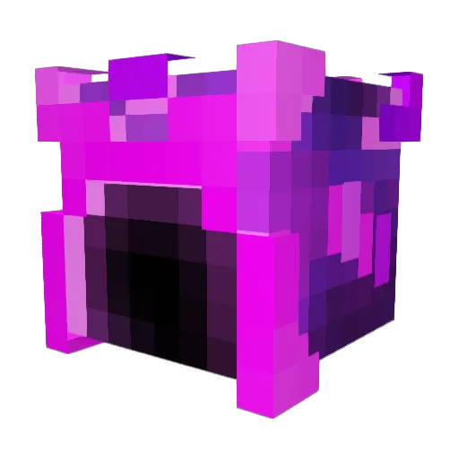 dumpens Minecraft avatar head, 3D render