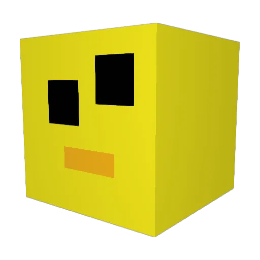 dumpling9815 Minecraft avatar head, 3D render