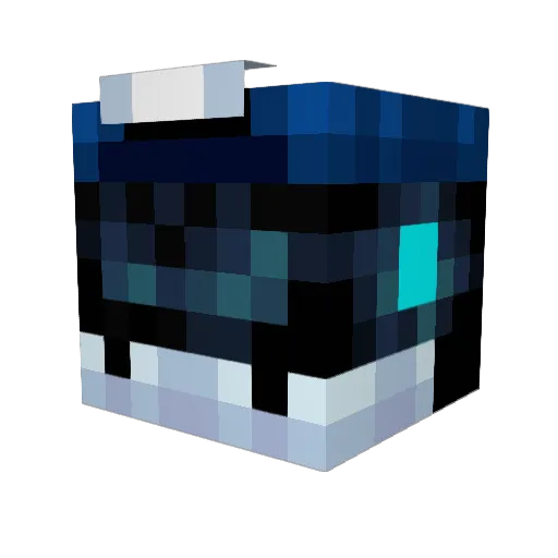 dumplingsGG Minecraft avatar head, 3D render