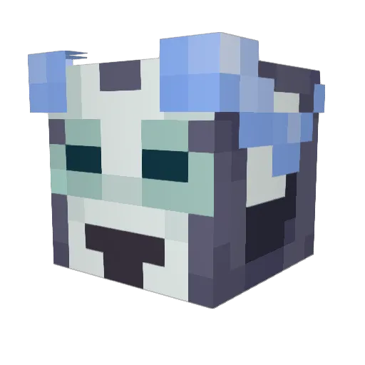 dunSundew Minecraft avatar head, 3D render