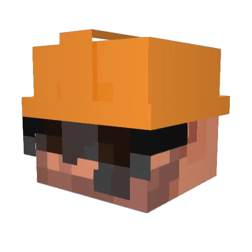duncan4264 Minecraft avatar head, 3D render